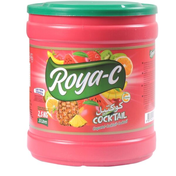 Roya-C Cocktail Instant Drink 2.5kg x 6