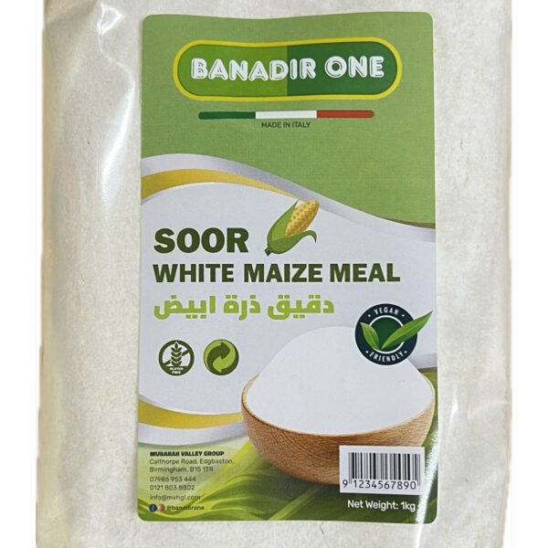 Banadir One White Maize Meal 1kg x 10