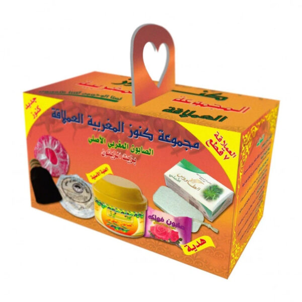 Morocan soap Knooz Set