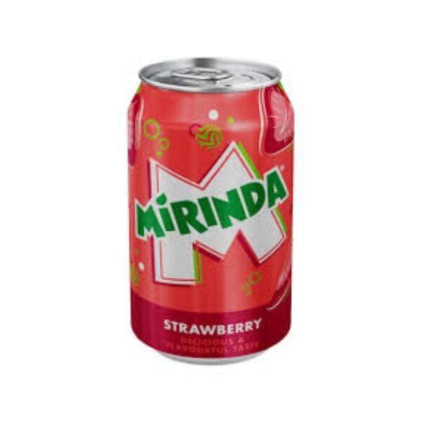 Mirinda strawberry Cans 300ml X 24