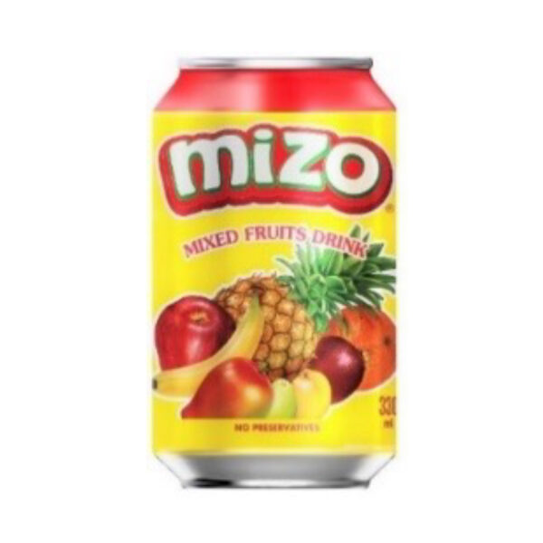 Mizo Mixed Fruit Drink Cans 24 x 330ml