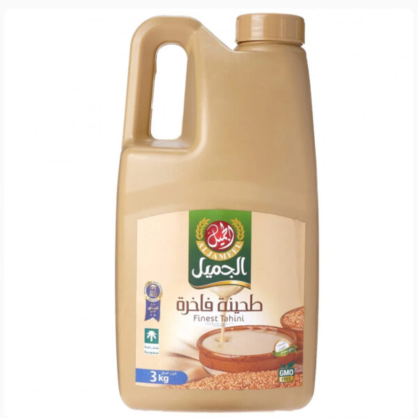 Al Jameel Finest Tahina Liquid 3Kg X 5