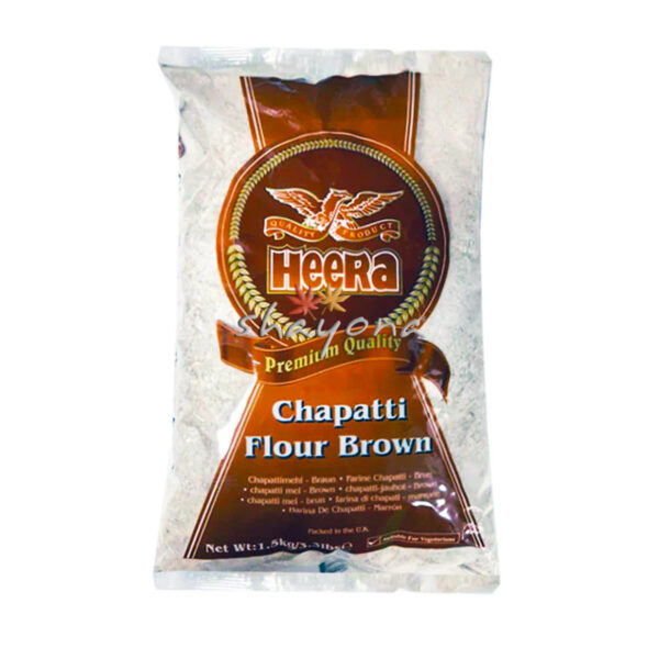 Heera Brown Chapatti Atta 1.5kg x 6