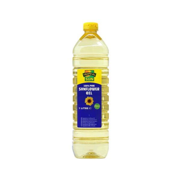 Trobical Sun Sunflower Oil 1L X 12