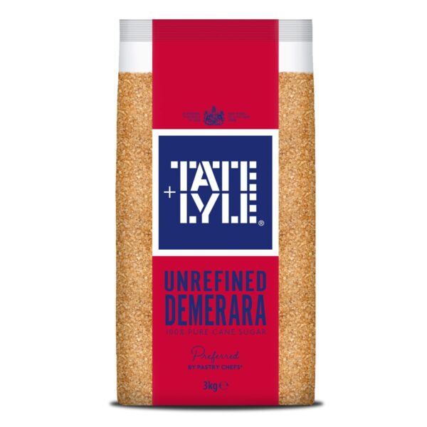Tate Lyle Unrefined Demerara sugar 3kg