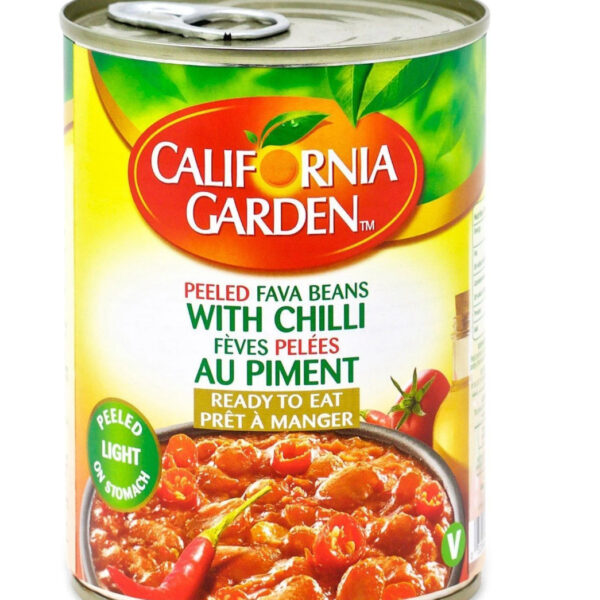 California Garden Foul Peeled With Chilli 400