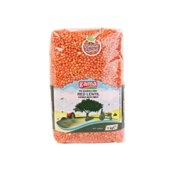 Gama Red Lentils 6 x 1kg