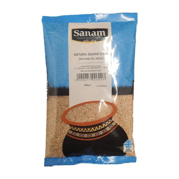 Sanam Till Seeds Natual Sesame 400g X 20