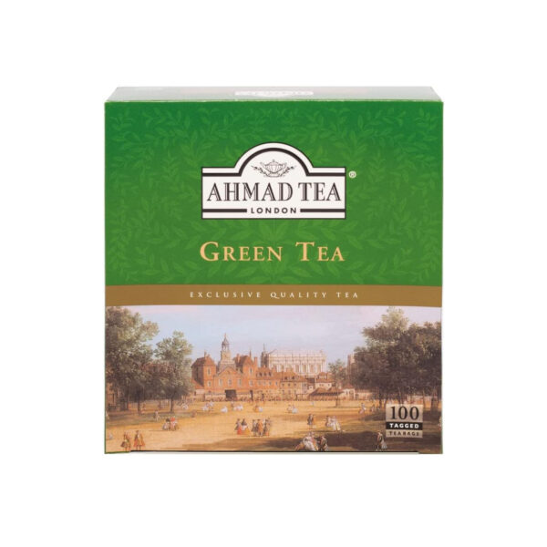 Ahmad Tea Green Mint 100 bags x 12