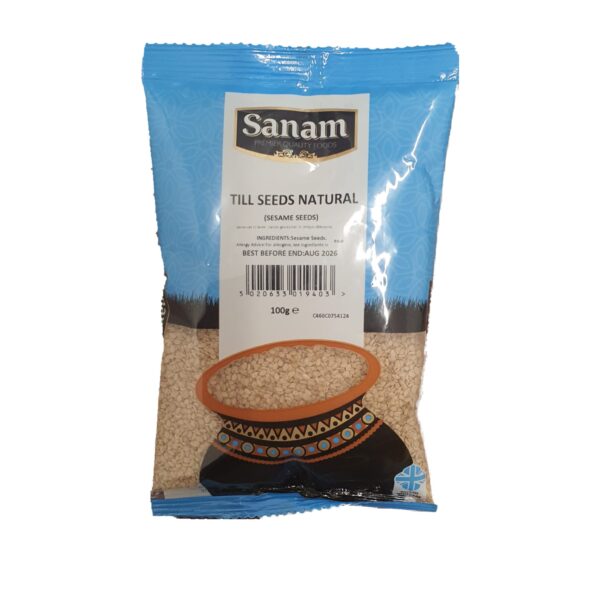 Sanam Till Seeds Natual Sesame 100g X 20