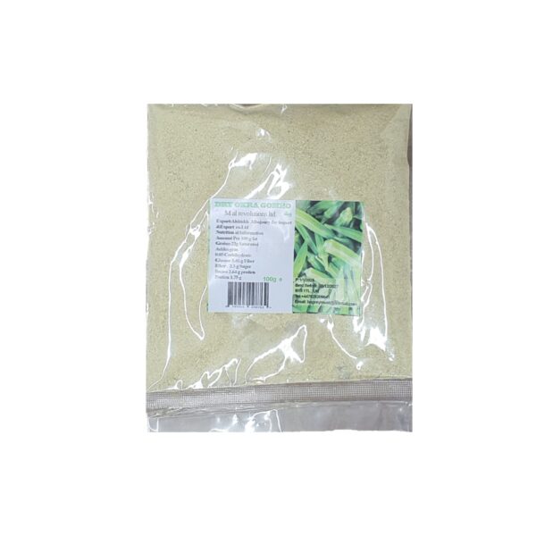 Dry Okra Gombo 100g X 70