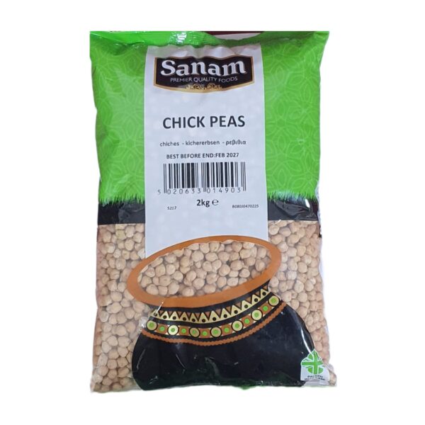Sanam Chick Peas 2kg X 6