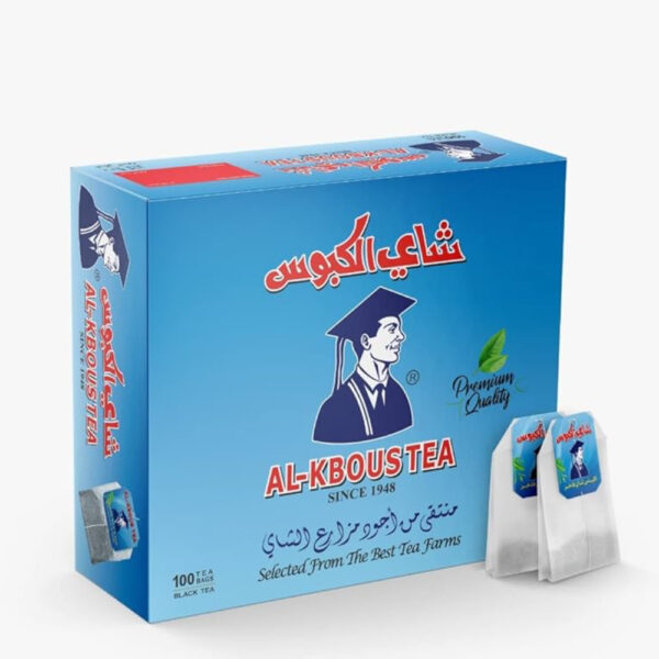 شاي الكبوس الأسود 100 كيس × 24