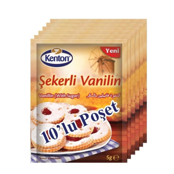 Kenton Åžekerli Vanilin 5g x 15 x 18