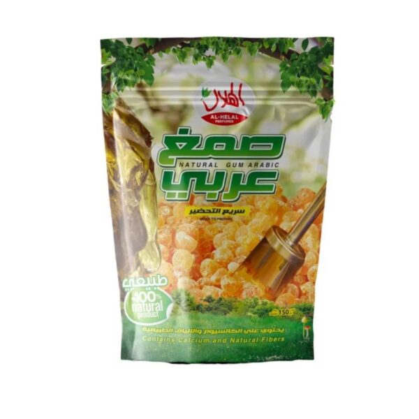 صمغ عربي الهلال 150 جرام × 10