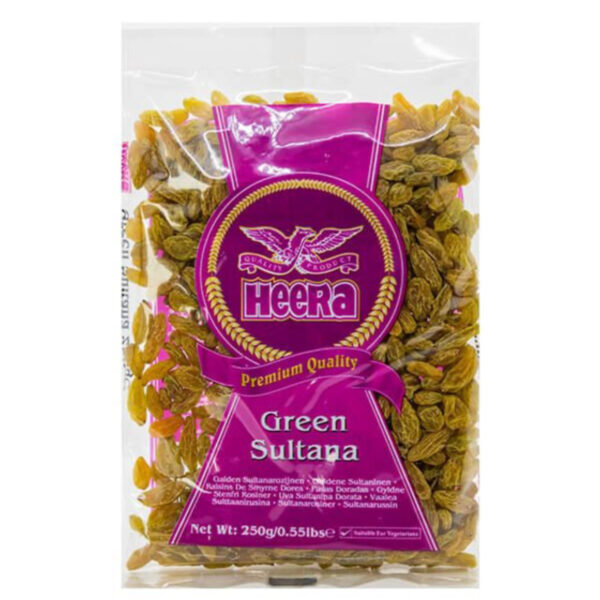 Heera Green Sultana 250g x 20