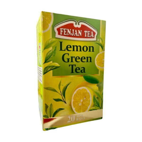 Fenjan Lemon Green Tea 20 Tea Bags X 6