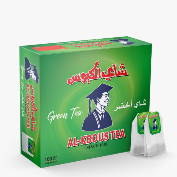 Alkbous Green Tea 100 Bag X 24