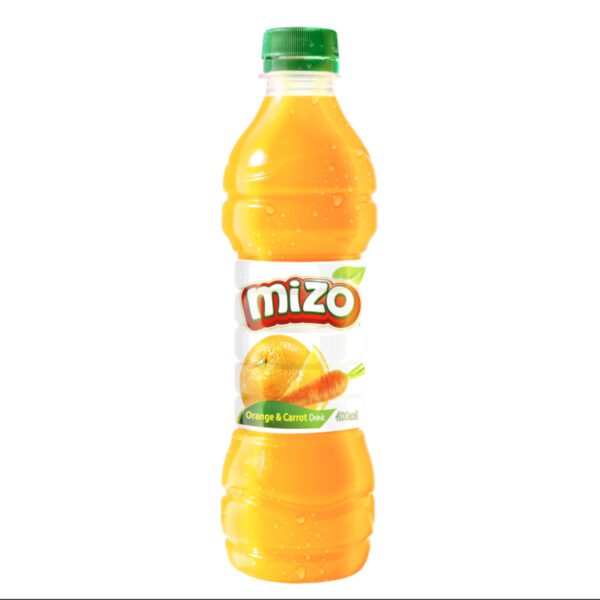 Mizo Orange & Carrot Drink PET 24 x 400ml