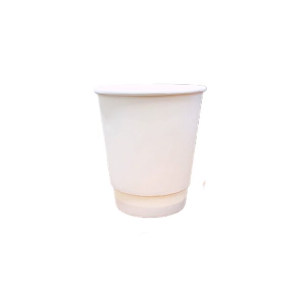 White Paper Cup 8 oz X 25pcs