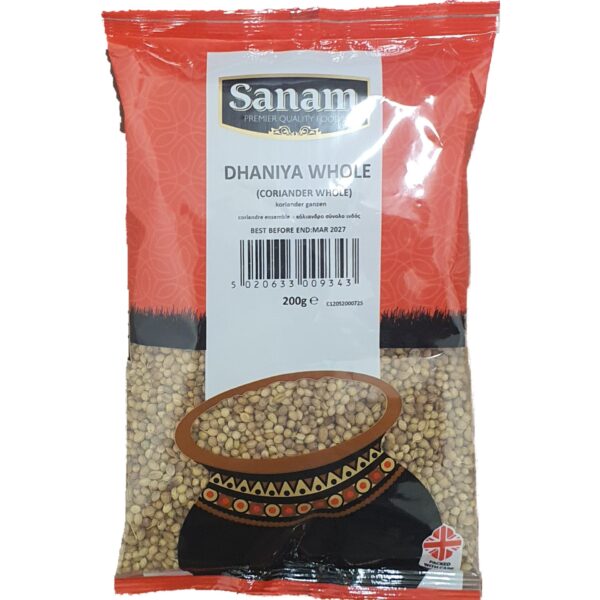 Sanam Dhaniya Whole Coriander 200g x 20