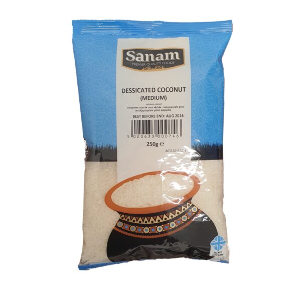 Sanam Dessicated Coconut Med 250g X 20