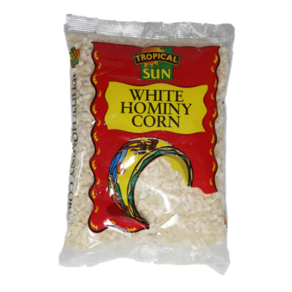Trobical Sun White Hominy Corn 500g x 20