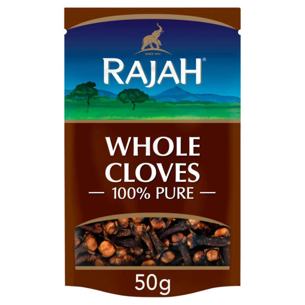 Rajah Whole Cloves 50g X 10