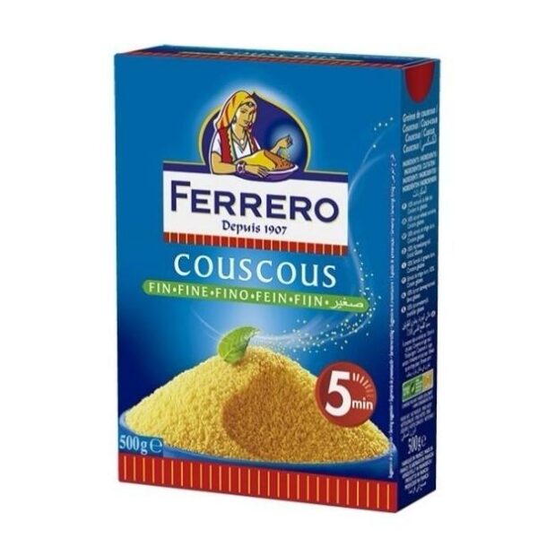 Ferrero Couscous Fine 500g X 12